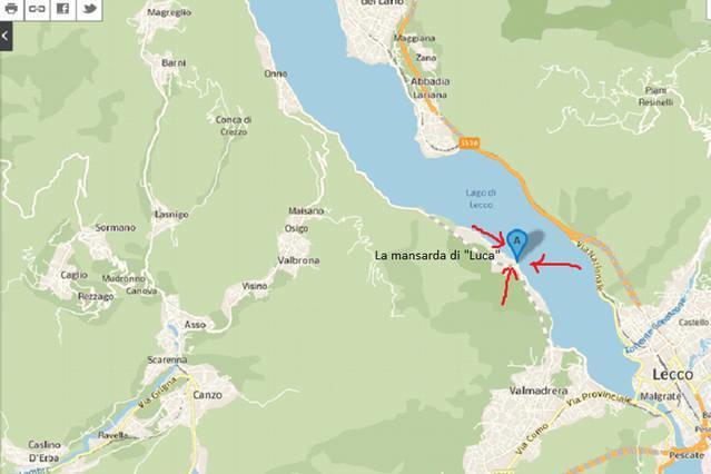 L For Lake Mandello del Lario Rum bild